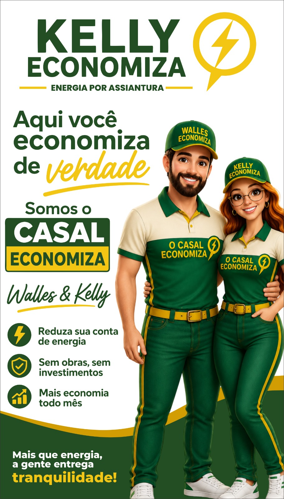Kelly — Especialista em Desconto na Energia